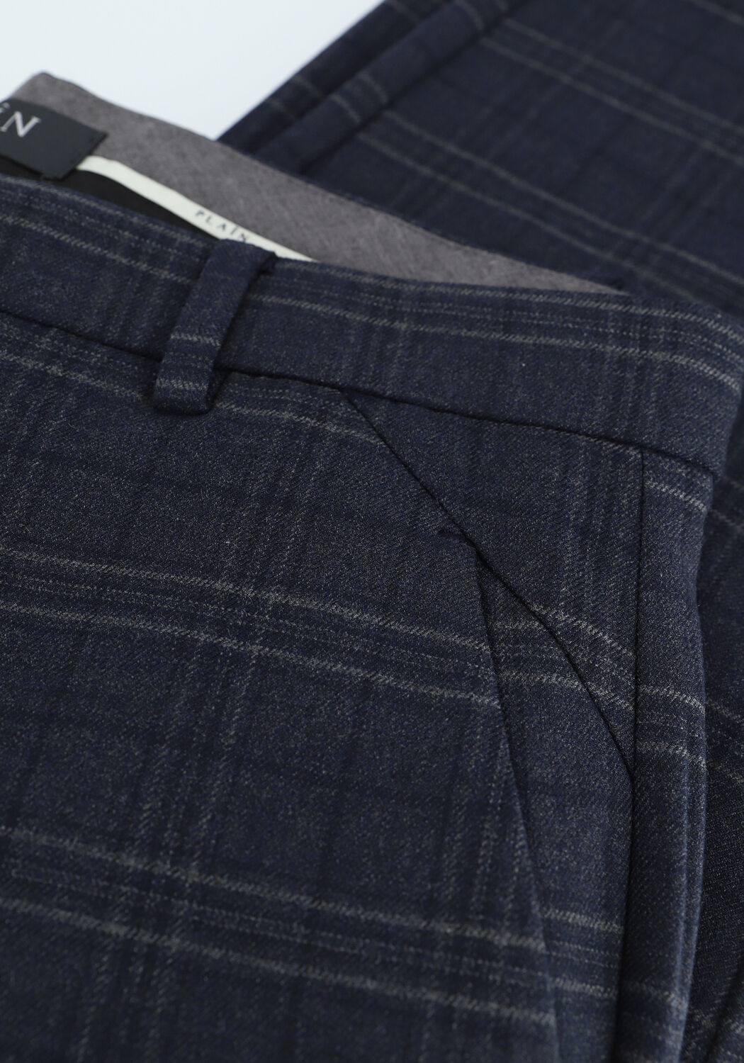 Donkerblauwe PLAIN Pantalon JOSH 536 - large