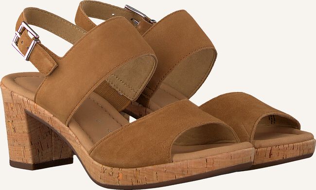 Bruine GABOR Platte sandalen 777 Bruine GABOR Platte sandalen 777 - large
