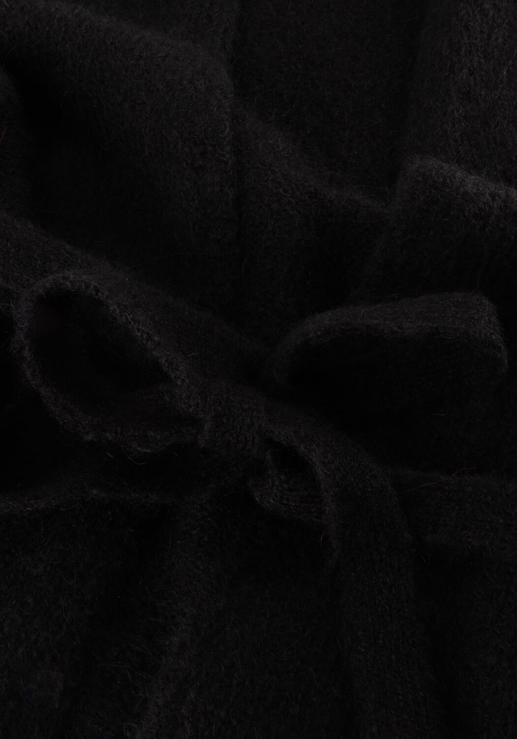 Zwarte SELECTED WOMEN Trui SLFGABELLA LS KNIT BELT CARDIGAN - large