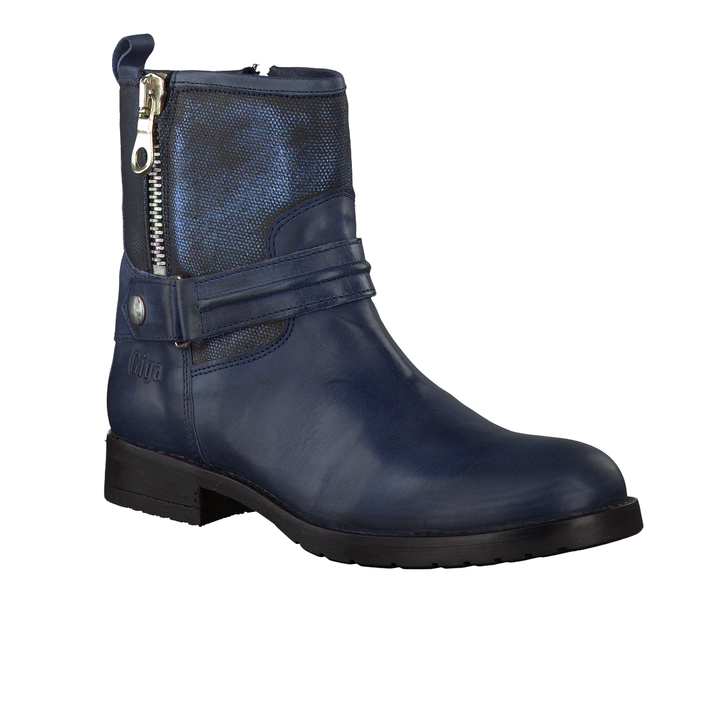 Blauwe GIGA Lange laarzen 5634 | Omoda Blauwe GIGA Lange laarzen 5634 | Omoda