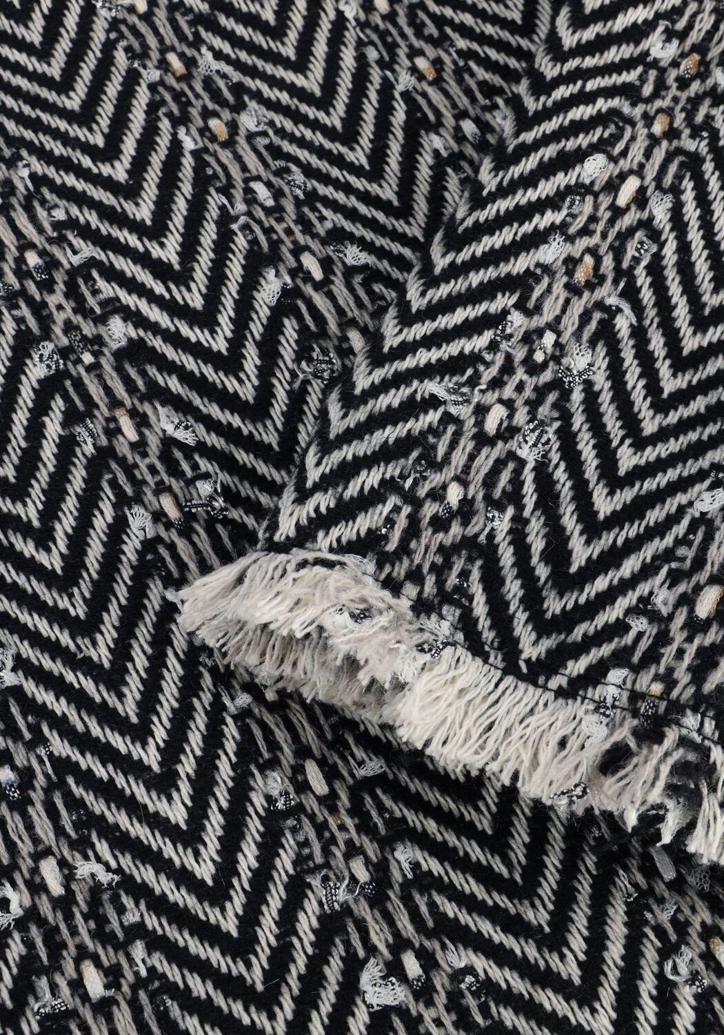 Zwarte CO'COUTURE Jack ALVIE BOUCLE JACKET - large