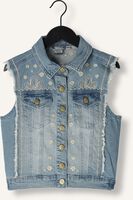 Blauwe INDIAN BLUE JEANS Gilet DENIM GILET EMBROIDERY Blauwe INDIAN BLUE JEANS Gilet DENIM GILET EMBROIDERY - medium