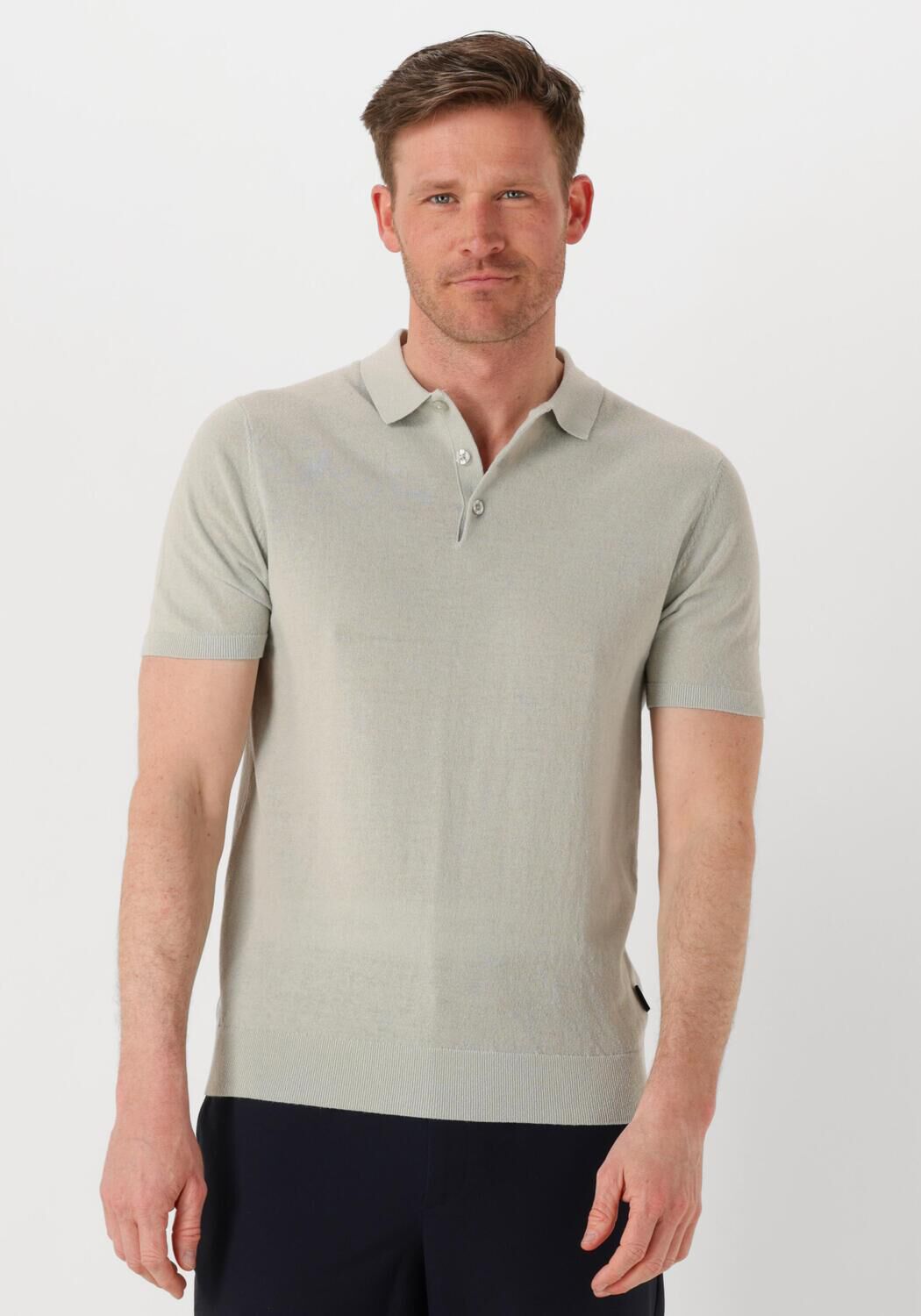 SAINT STEVE Heren Polo's & T-shirts Vince Grijs