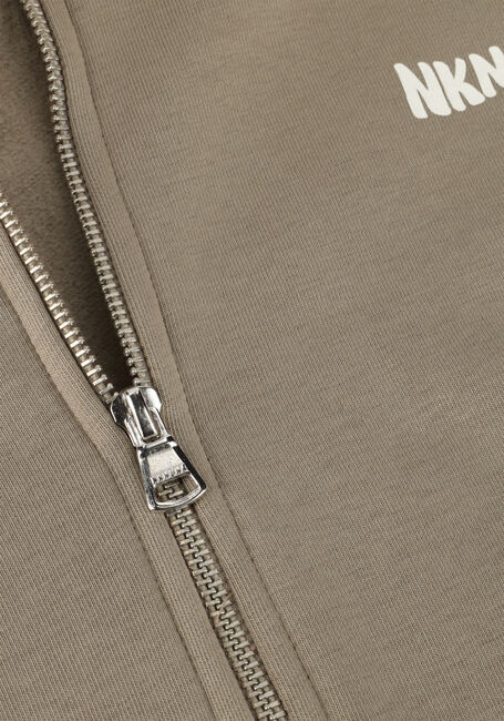 Taupe NIK & NIK Vest ROCCO ZIP HOODIE - large