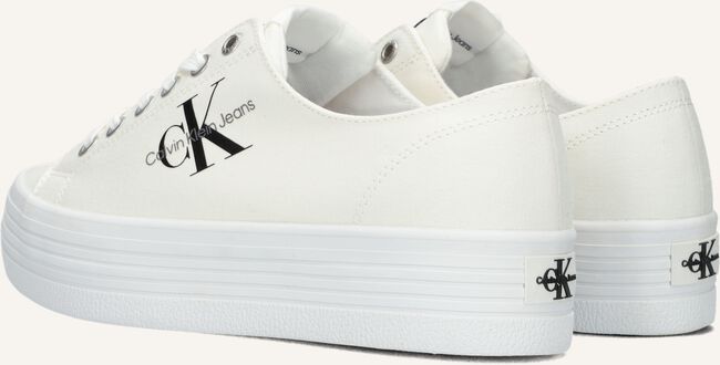 Witte CALVIN KLEIN Lage sneakers VULCANIZED FLATFORM LACEUP Witte CALVIN KLEIN Lage sneakers VULCANIZED FLATFORM LACEUP - large