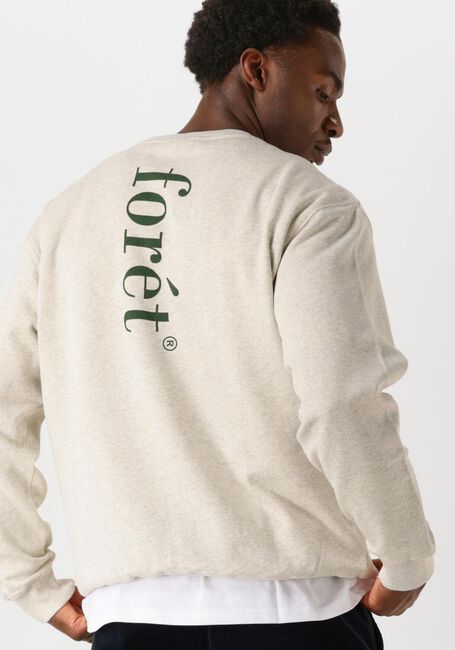 Beige FORÉT Trui OCEAN SWEATSHIRT - large