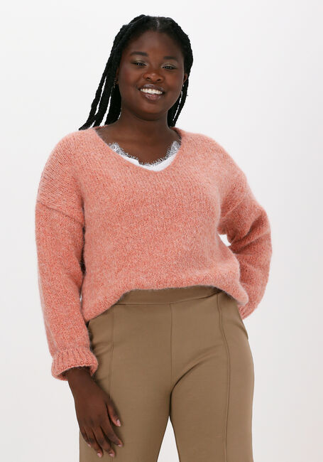 Roze KNIT-TED Trui BEGONIA PULLOVER - large