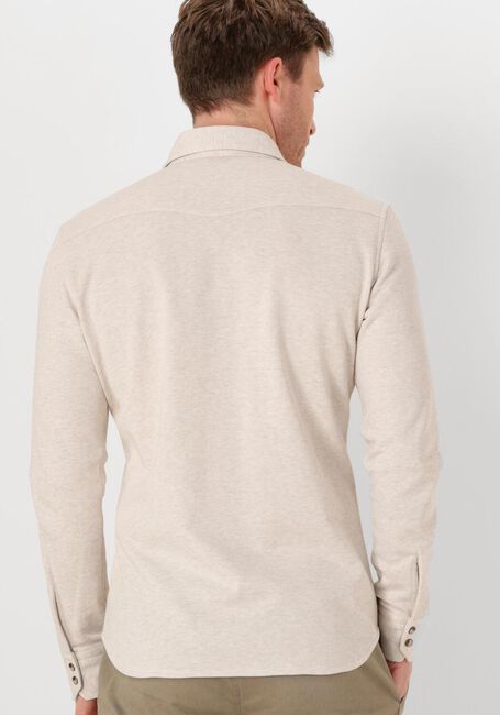 Beige PROFUOMO Casual overhemd OVERSHIRT WESTER - large