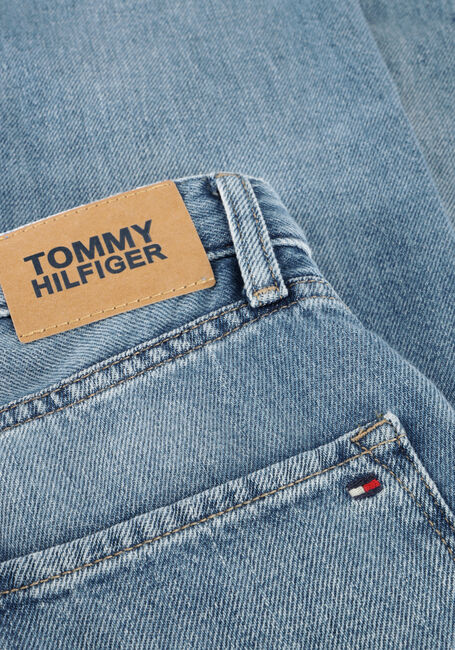 Lichtblauwe TOMMY HILFIGER Wide jeans SKATER MID BLUE DENIM - large