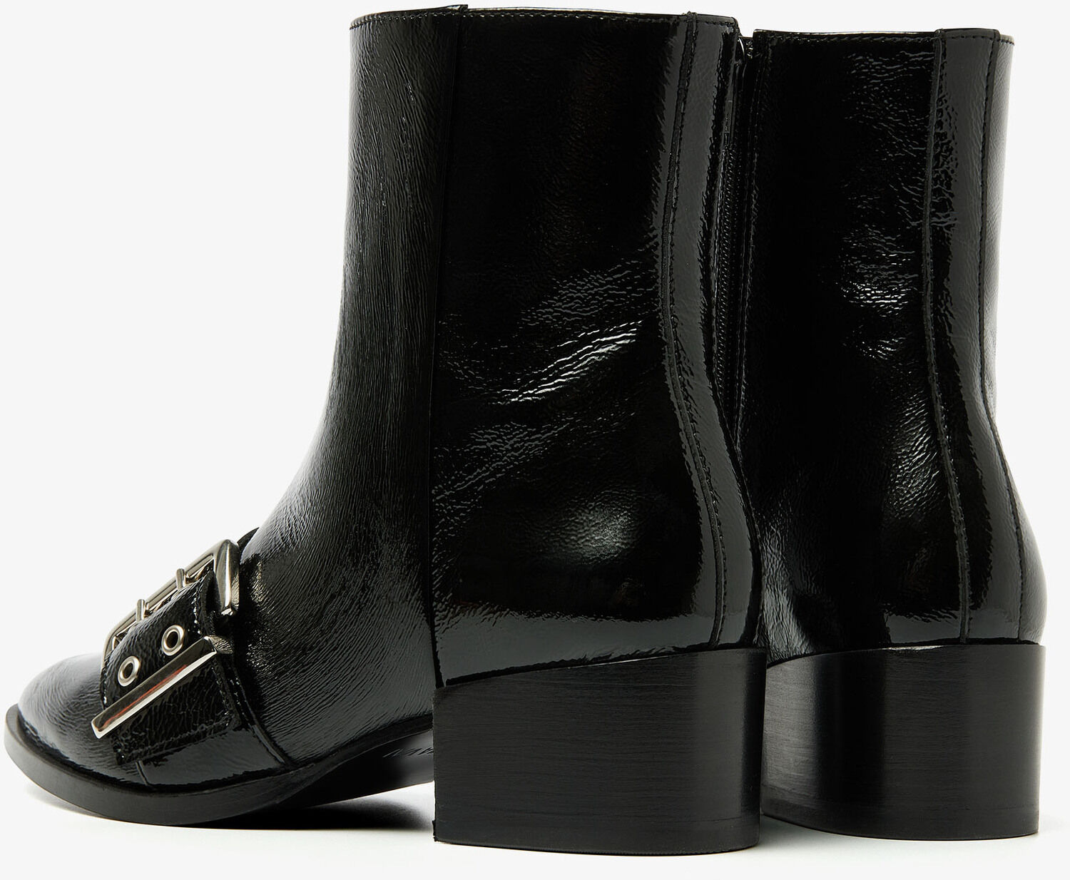 Zwarte VIA VAI Enkellaarsjes ROSE CAMDEN - large