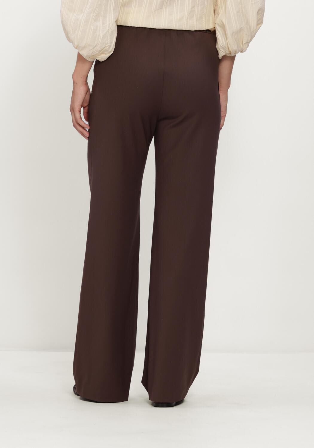 Bruine VANESSA BRUNO Wijde broek CLIFF - large