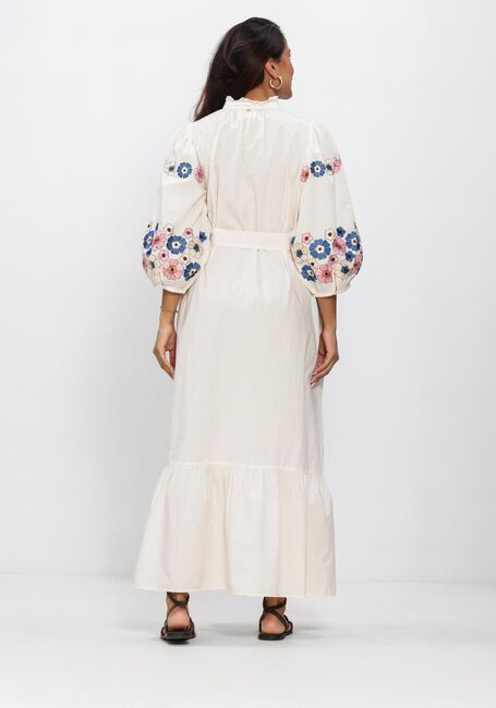 Ecru ANTIK BATIK Maxi jurk AMANTINA LONG DRESS - large