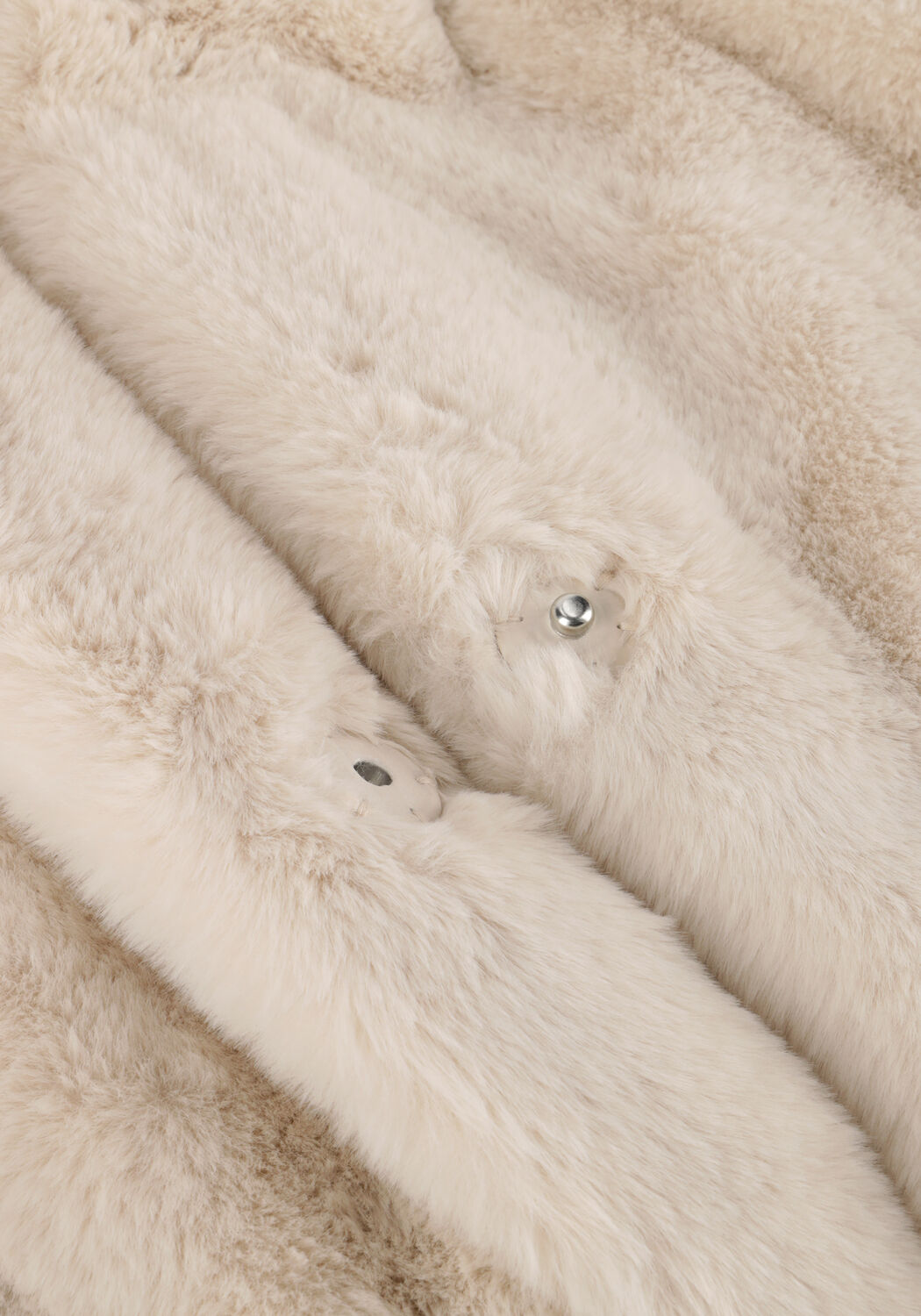 Ecru MOSCOW Faux fur jas 08-08-NADJANA-3 - large