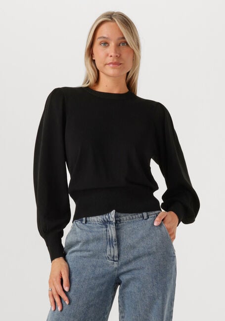 Zwarte MINUS Trui LIVA LONG SLEEVE PULLOVER - large