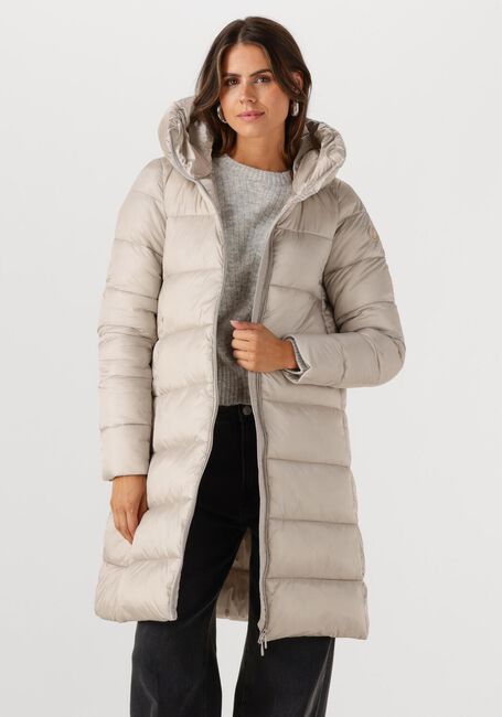Beige SAVE THE DUCK Gewatteerde jas LYSA - large