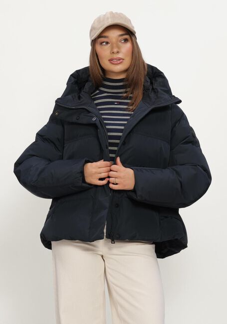 Donkerblauwe AIRFORCE Gewatteerde jas CARLY JACKET - large