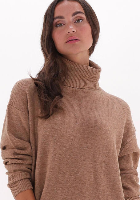 Camel VANESSA BRUNO Midi jurk VERNA DRESS - large