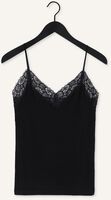 Zwarte SELECTED WOMEN Top SLFMANDY RIB LACE SINGLET Zwarte SELECTED WOMEN Top SLFMANDY RIB LACE SINGLET - medium