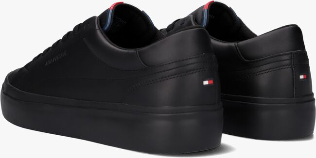 Zwarte TOMMY HILFIGER Lage sneakers PREP VULC LEATHER - large