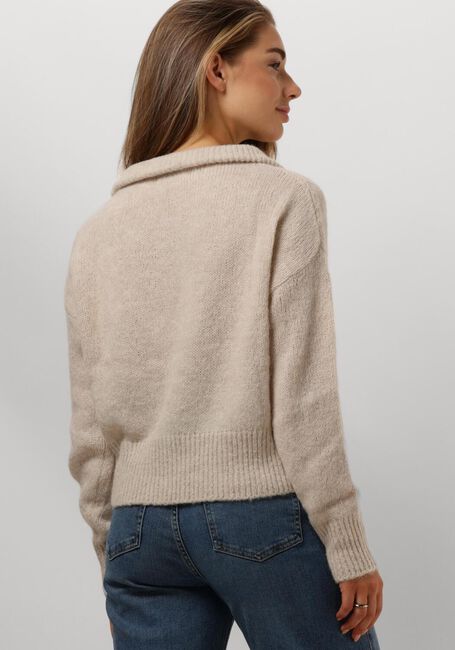 Beige BY-BAR Trui BOXY BEAU PULLOVER - large