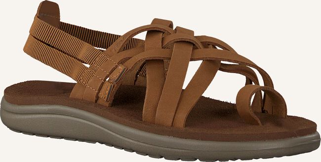 Cognac TEVA Platte sandalen W VOYA STRAPPY Cognac TEVA Platte sandalen W VOYA STRAPPY - large