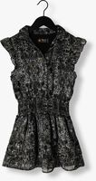Zwarte RELLIX Mini jurk DRESS ZEBRA - medium