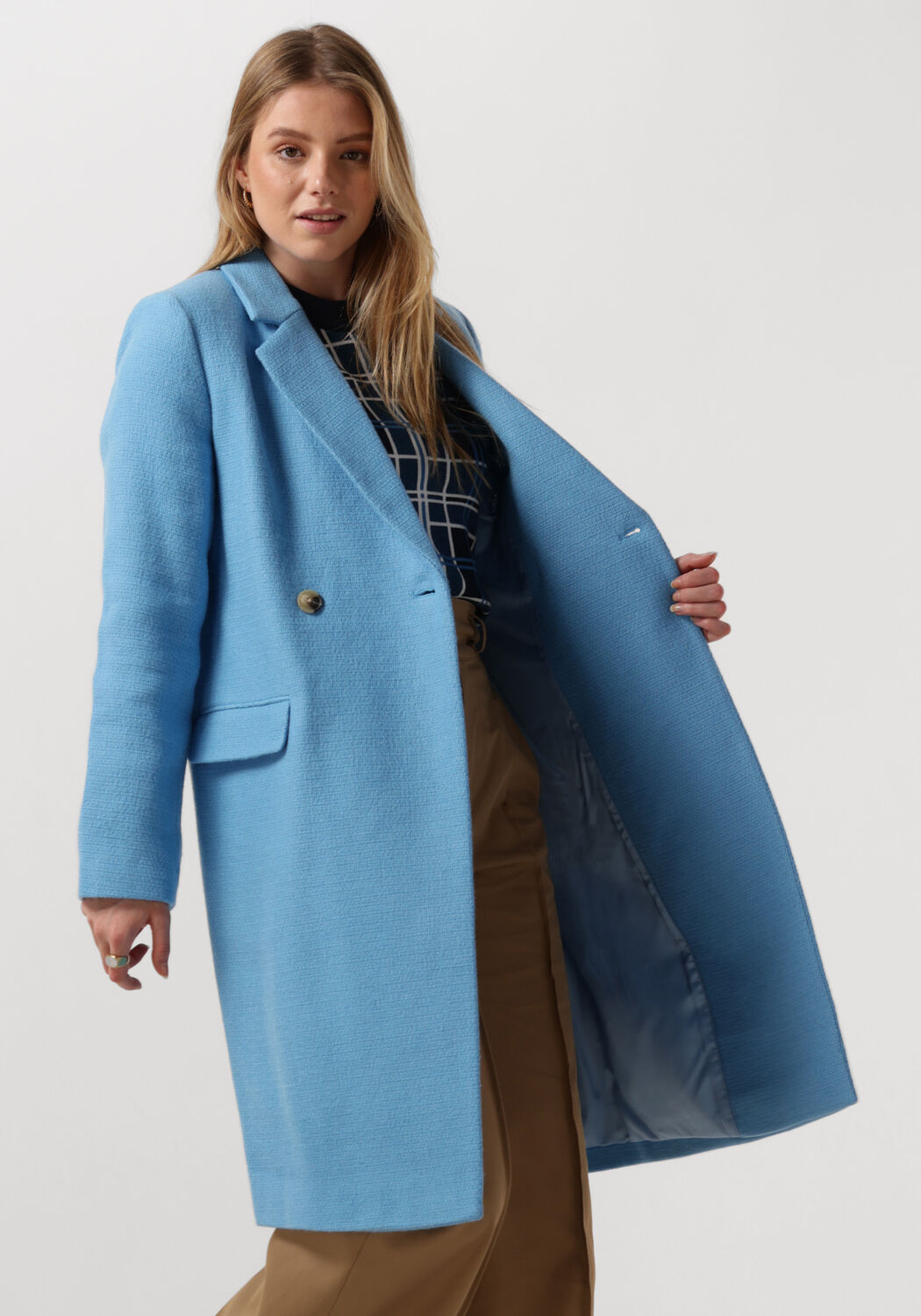 MODSTRÖM Modström Dames Jassen Edinmd Coat Lichtblauw