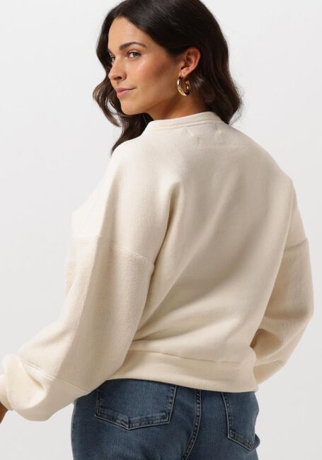 Witte NUKUS Truien/vesten AMADORA PULLOVER TEDDY - large