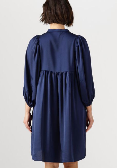 Donkerblauwe BRUUNS BAZAAR Midi jurk SARINA DRESS - large