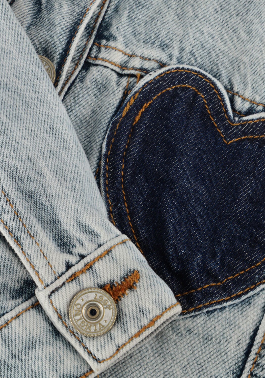 VINGINO Meisjes Jassen Tori Heart Lichtblauw