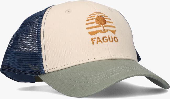 Groene FAGUO Pet TRUCKER CAP HEADS COTTON - large