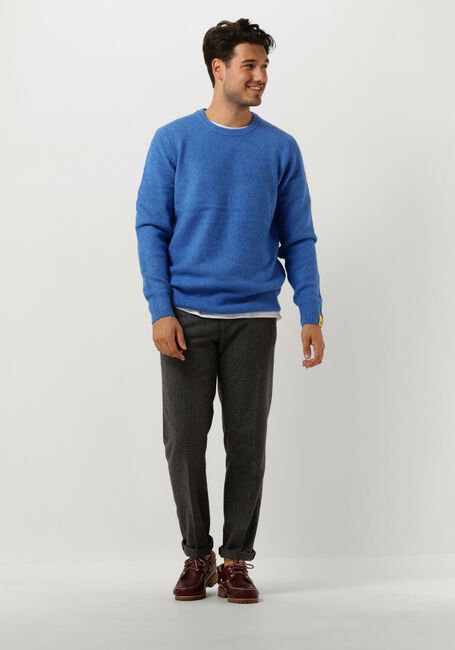 Blauwe SCOTCH & SODA Trui REGULAR FIT SOFTY-KNIT MELANGE PULL Blauwe SCOTCH & SODA Trui REGULAR FIT SOFTY-KNIT MELANGE PULL - large