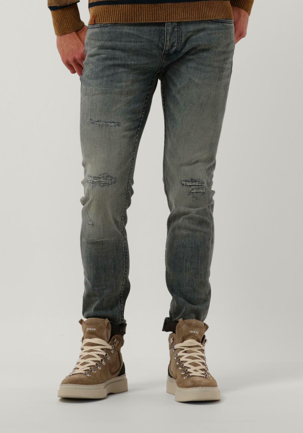 Sa.Hara Slim jeans lichtgrijs casual uitstraling Mode Spijkerbroeken Slim jeans 