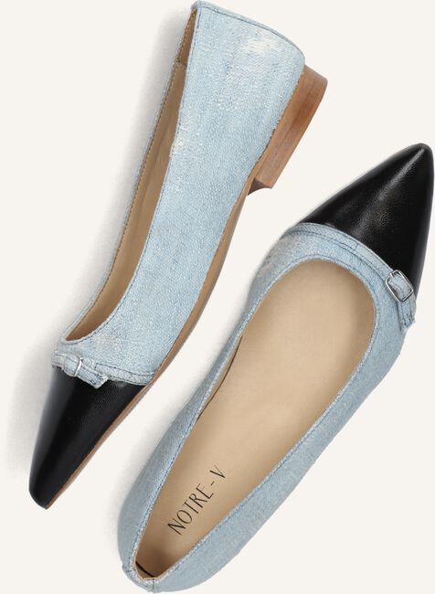 Blauwe NOTRE-V Ballerina's VK1011 Blauwe NOTRE-V Ballerina's VK1011 - large