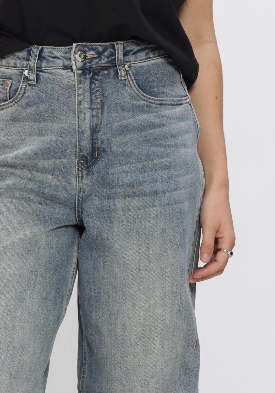 Blauwe GESTUZ Jeans GZNOMA HW JEANS - large