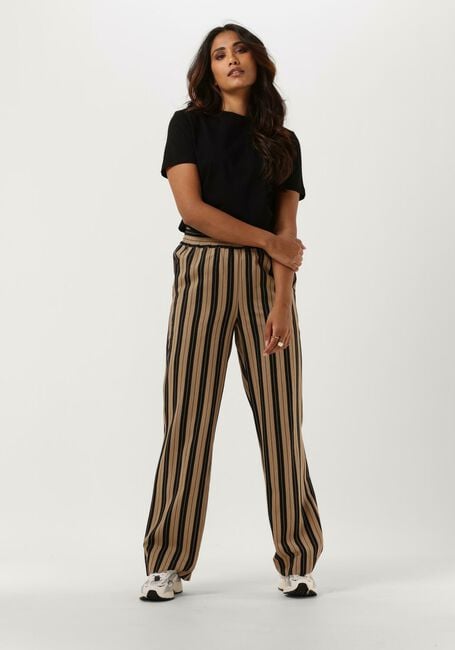 Camel RUBY TUESDAY Wijde broek MINAS STRAIGHT LEG PANTS - large