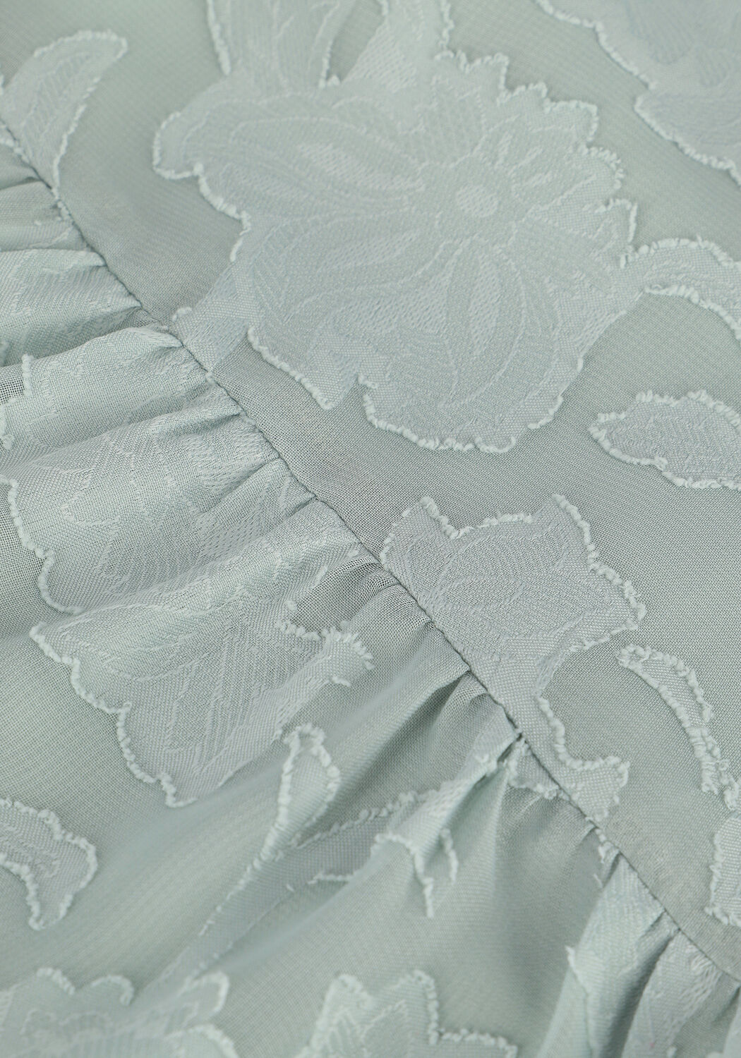 Mint Y.A.S. Mini jurk YASLUCINDA 3/4 DRESS - large