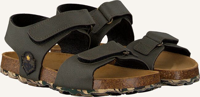 Groene DEVELAB Platte sandalen 48163 Groene DEVELAB Platte sandalen 48163 - large