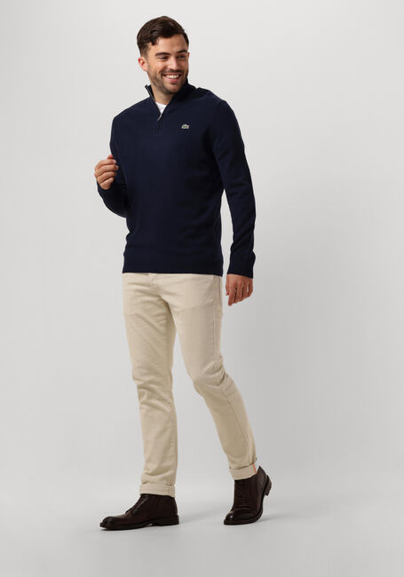 Donkerblauwe LACOSTE Trui 1HA1 MEN SWEATER - large