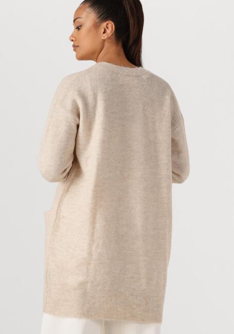 Beige SELECTED FEMME Vest LULU NEW LS KNIT LONG CARDIGAN B - large