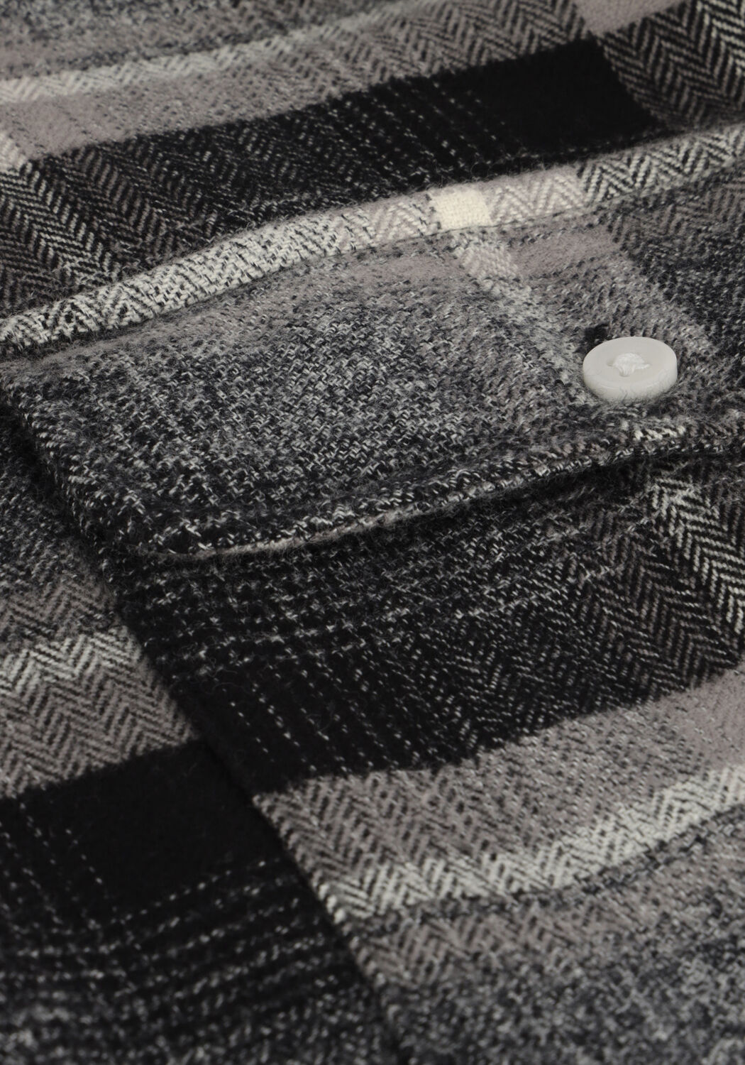 Donkerblauwe SELECTED MEN Overshirt REGSCOT CHECK SHIRT - large