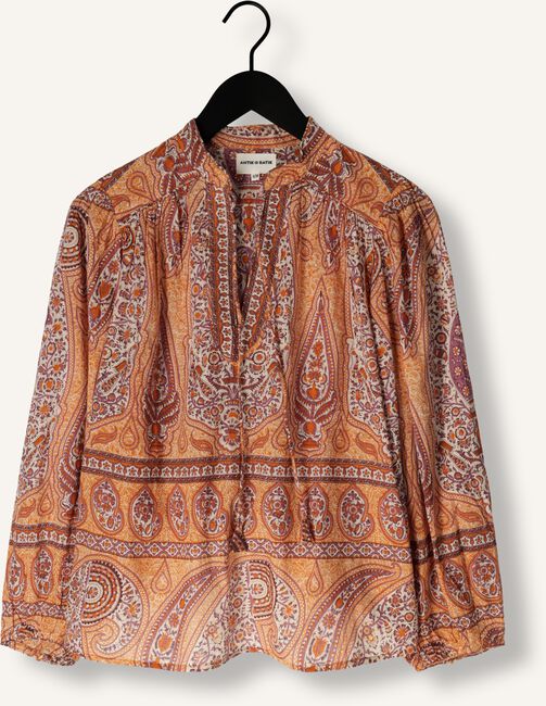 Oranje ANTIK BATIK Blouses TAJAR BLOUSE Oranje ANTIK BATIK Blouses TAJAR BLOUSE - large