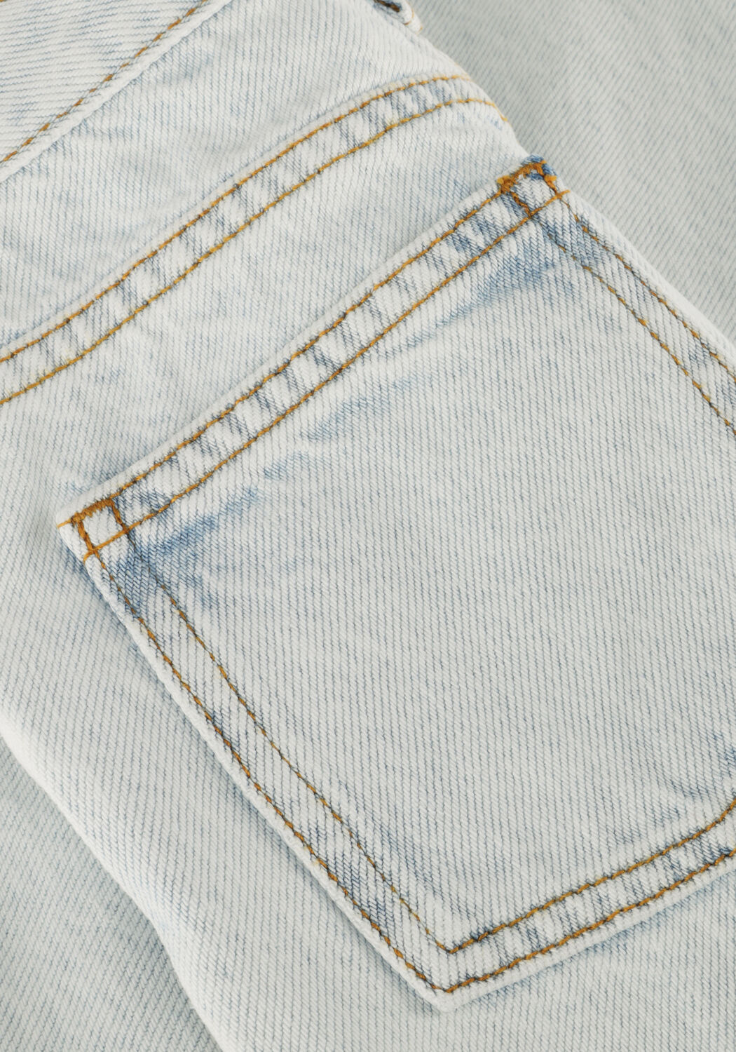 Lichtblauwe AMERICAN VINTAGE Straight leg jeans JOYBIRD - large