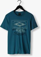 Blauwe PME LEGEND T-shirt SHORT SLEEVE R-NECK SINGLE JERSEY LW PLAY