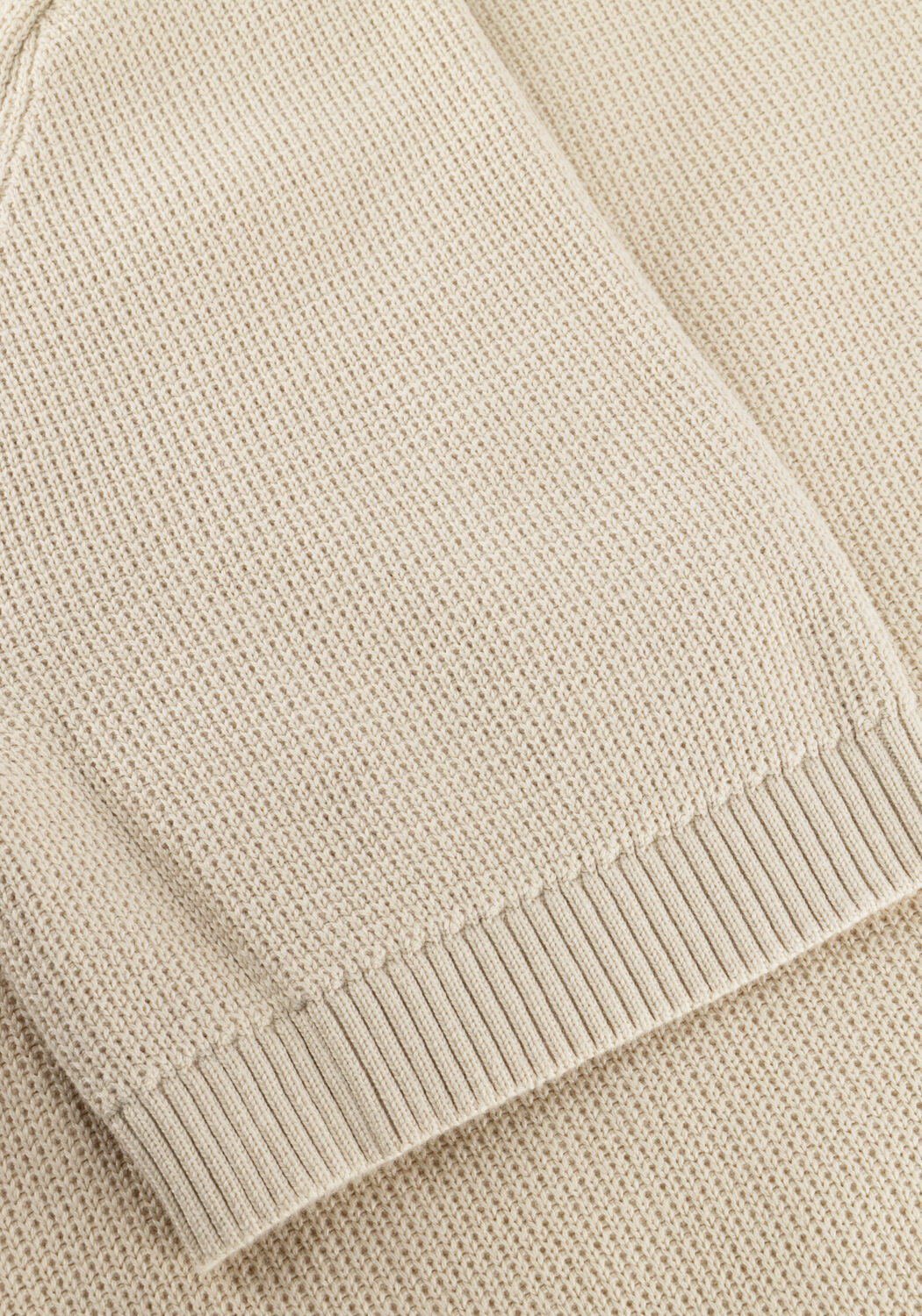 Creme SELECTED MEN Polo SLHDANE SS KNIT RELAXED POLO NOOS - large