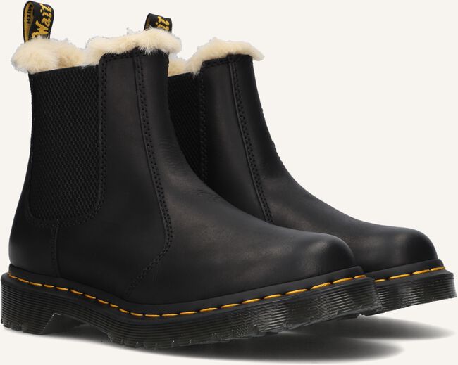 Zwarte DR MARTENS Vachtlaarzen 2976 LEONORE Zwarte DR MARTENS Vachtlaarzen 2976 LEONORE - large