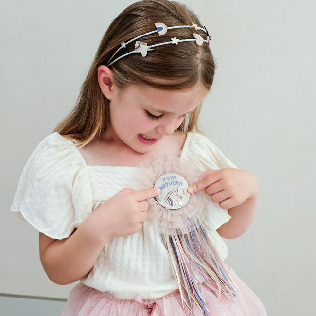 Grijze Mimi & Lula Haaraccessoires CELESTE UNICORN DOUBLE ALICE - large