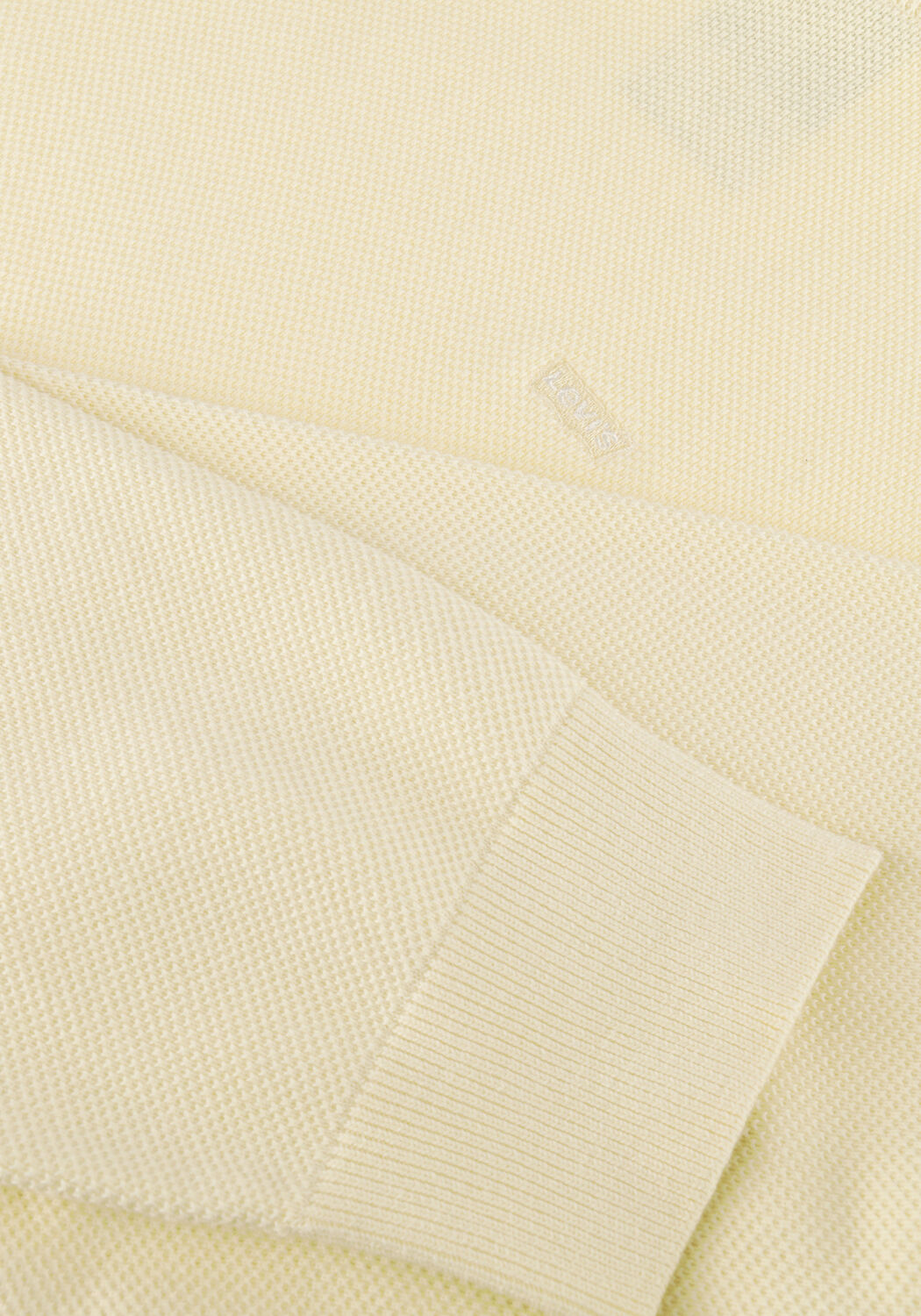 Creme LEVI'S Trui LIGHTWEIGHT HM SWEATER RUTABAGA PIQUE - large