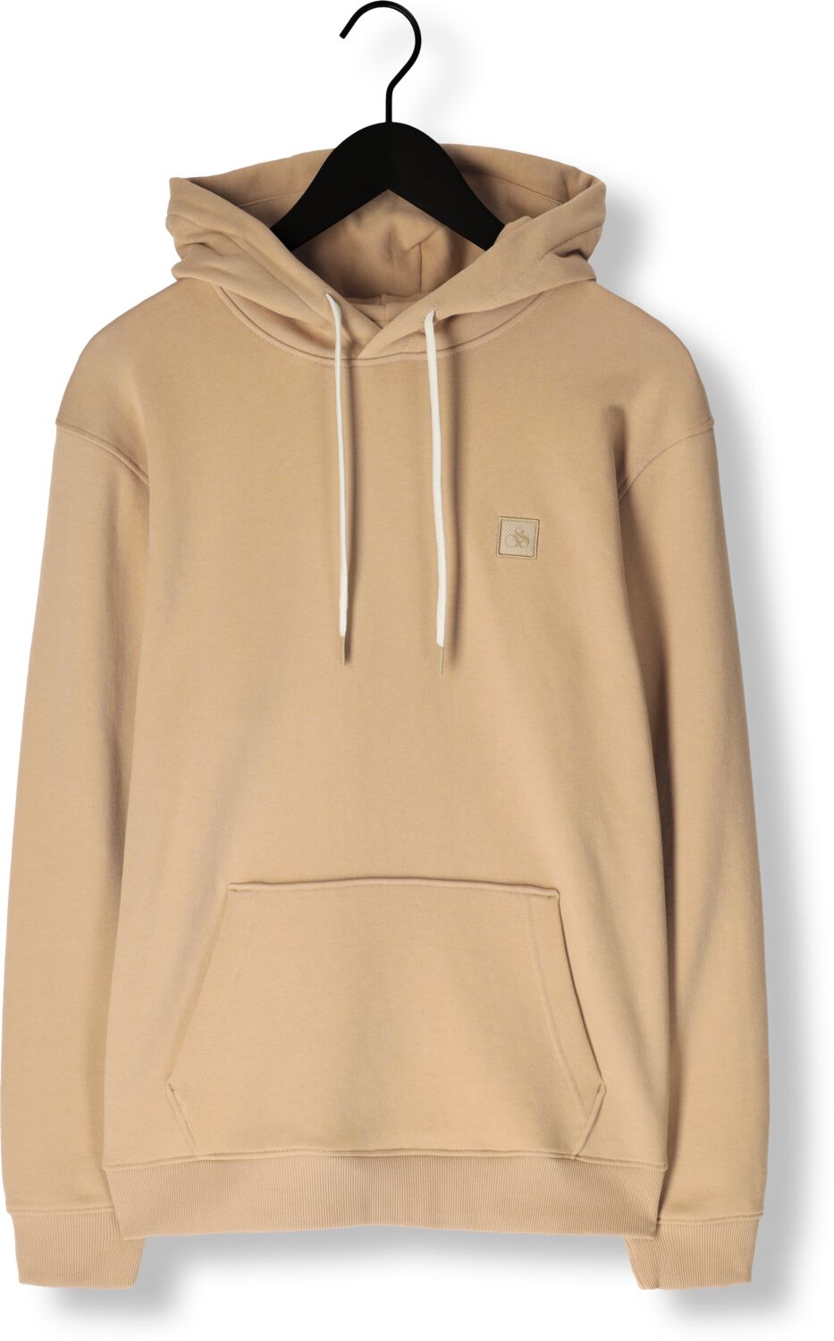 SCOTCH & SODA Heren Truien & Vesten Badge Logo Hoodie Zand