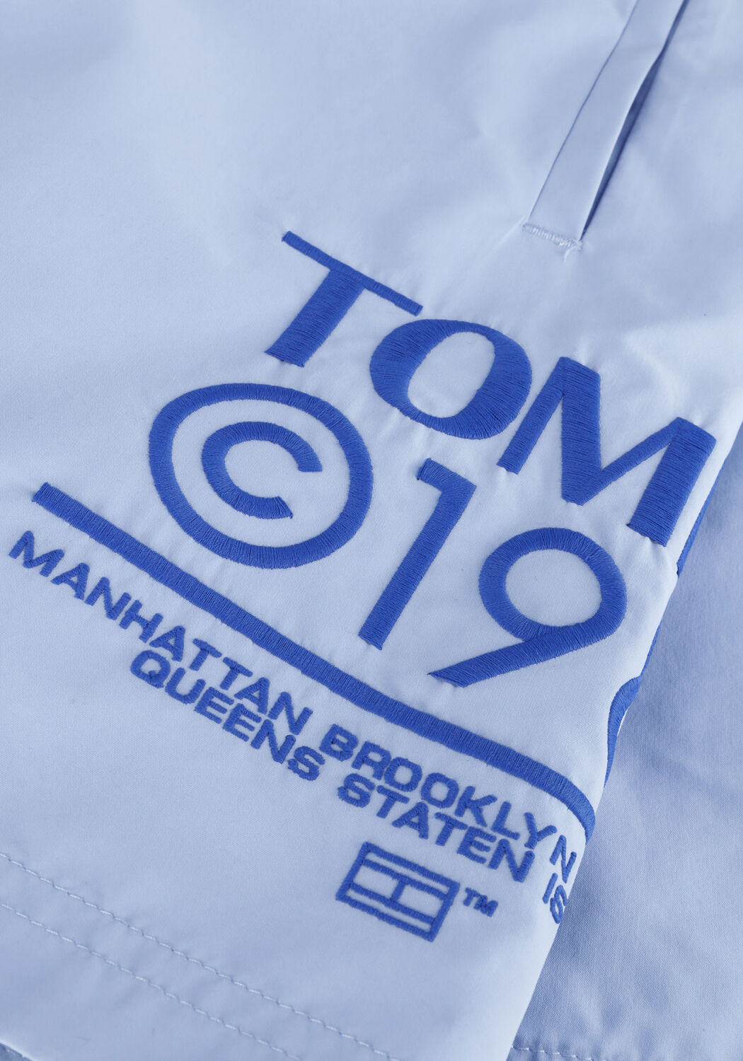 Lichtblauwe TOMMY HILFIGER UNDERWEAR Zwembroeken SF MEDIUM DRAWSTRING - large